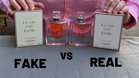 La Vie Est Belle: Testing Original vs. Fake Versions.